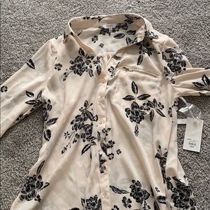 Blush pink dress shirt